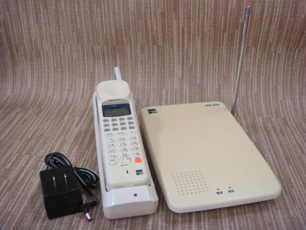 WS230(K) TAMRA タムラ 漢字表示付きアナログコードレス電話機